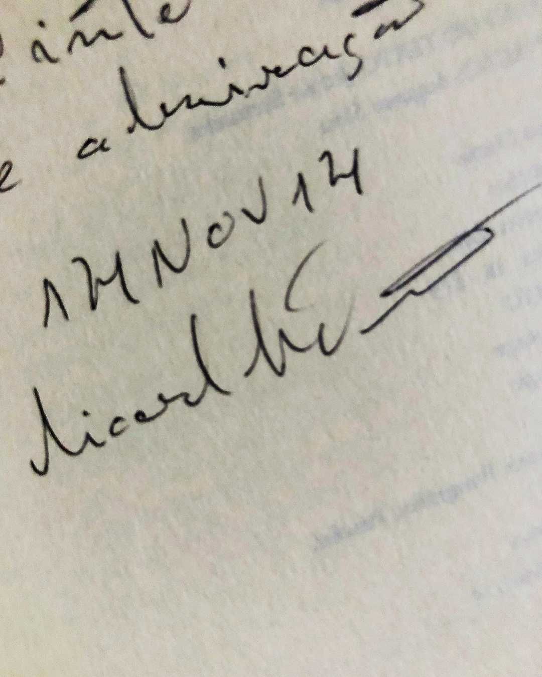 Ricardo Durão A  MINHA VIDA e NUNCA ESQUECEREI autografados