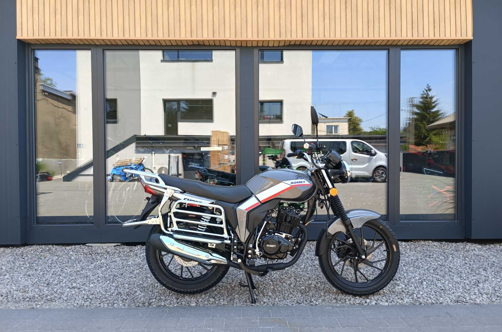 Motocykl 125 na kategorie B Romet CHART 125 motor 125 na kat.B Łódź