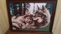 Картина "Вовки "