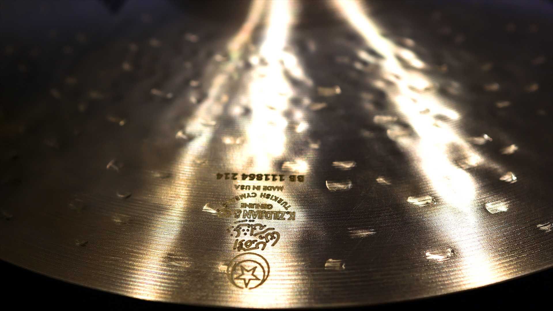 Zildijan K Custom Dark hihat 14" zestaw stan bardzo dobry
