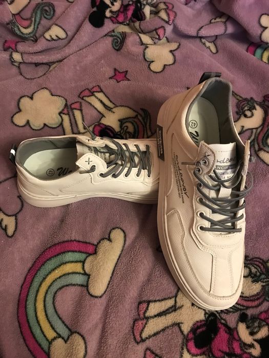 Кожаные лёгкие кроссы. Натуральная кожа Турция. 39-39,5 рр. 524грн