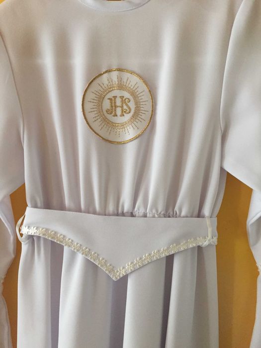 Sukienka komunijna  alba dla dziewczynki rozm 128