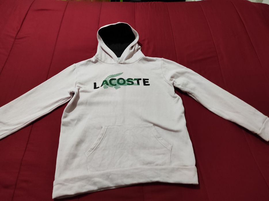 Sweat Lacoste rosa claro