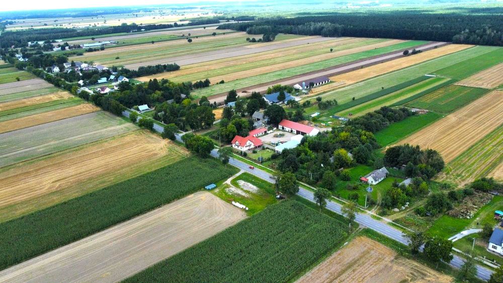 2,71 ha działka zagrodowa i rolna - gmina Różan