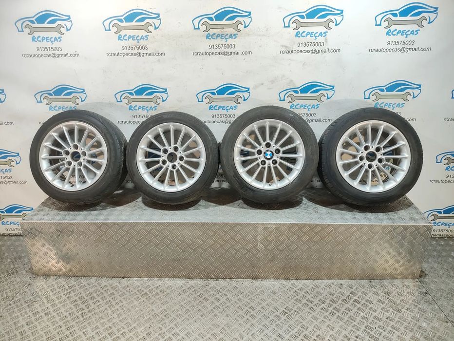 - Conjunto Jantes 16 Originais BMW Serie 5 E39 7J ET20 5x120