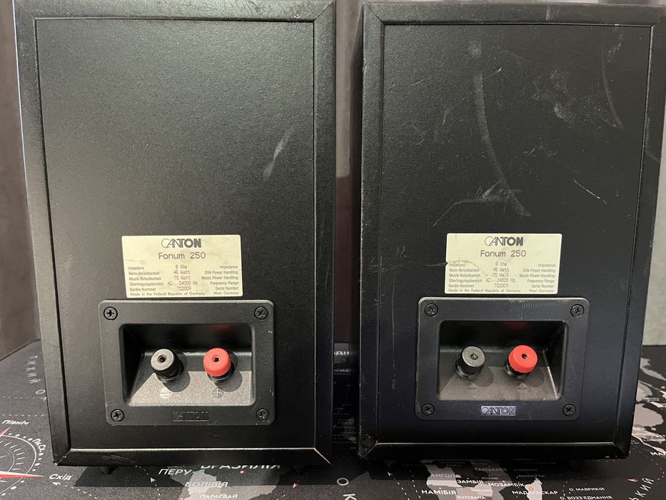 Полочная акустика Canton fonum 250 производство ФРГ