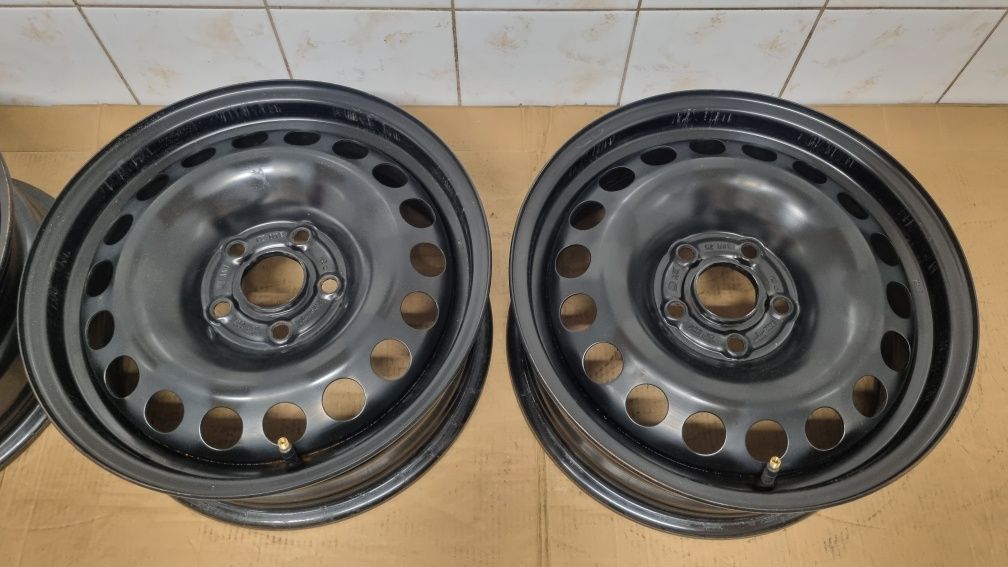 Felgi stalowe 15" Opel Astra J K Mokka 5x105 ET37 + czujniki 6Jx15H2