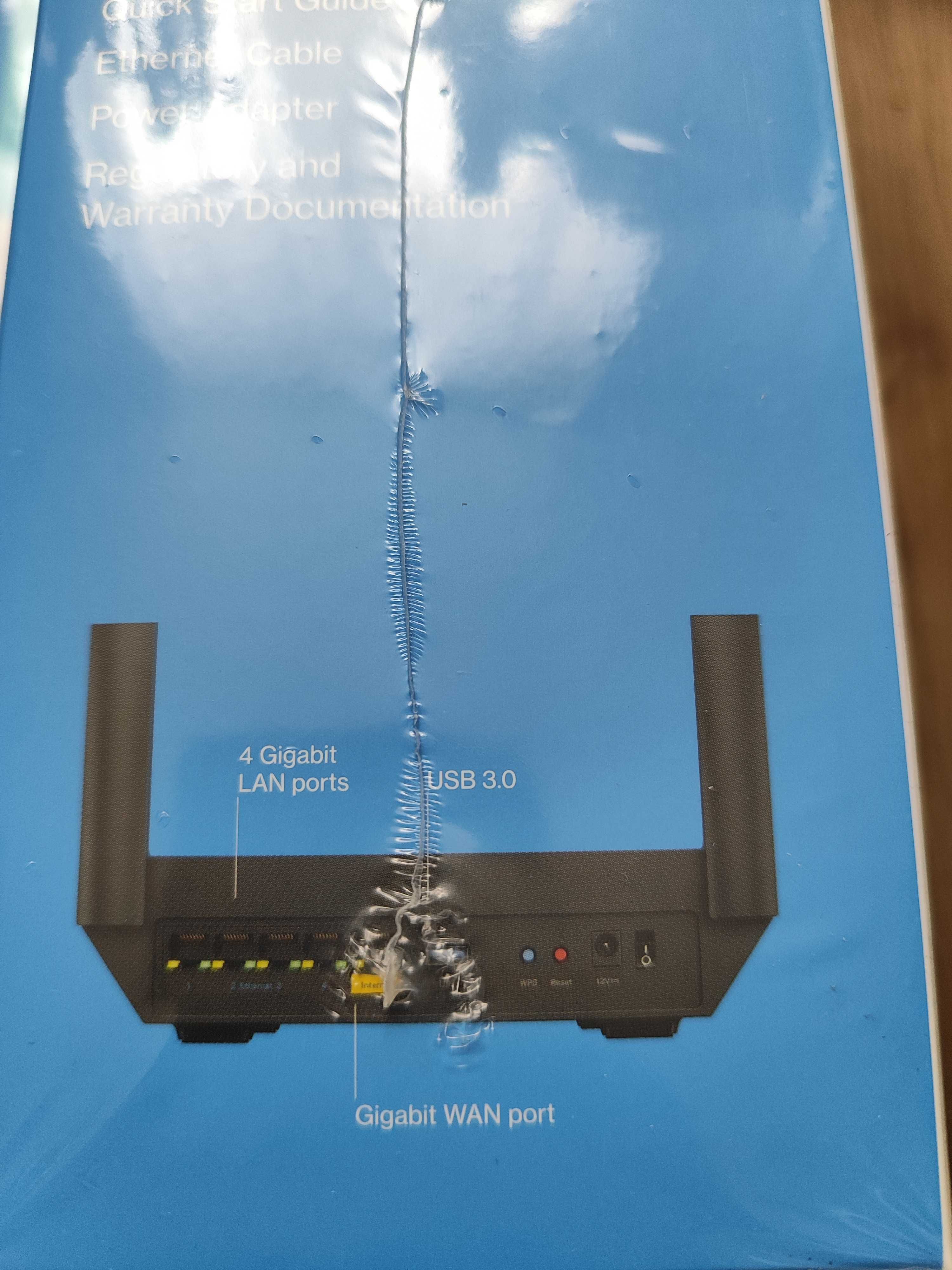 System mesh Wi-Fi 6 Linksys Blue Label, router AX5400 + 3 węzły AX3000