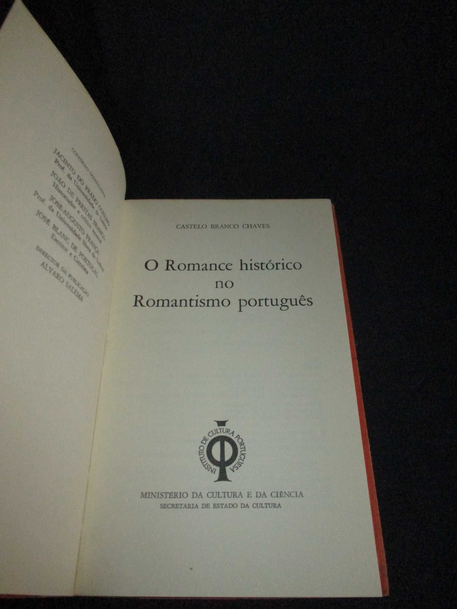 Livro O Romance Histórico no Romantismo Português
