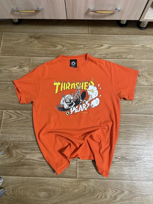 Футболка Thrasher sk8 rap opium