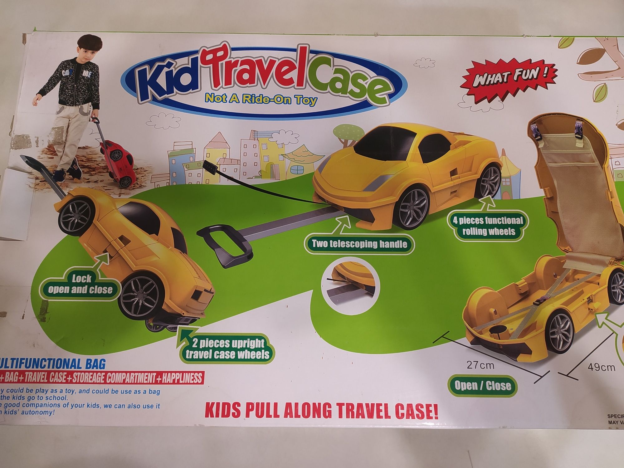 Детский чемодан Kid Travel Case