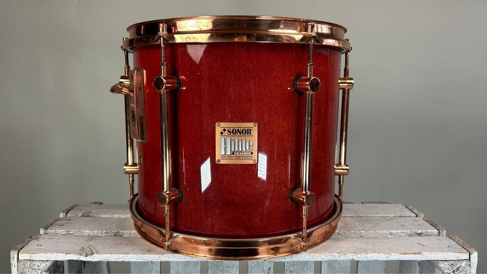 Sonor Hilite Exclusive Maple Tom 13" x 11" - Cherry Wood High Gloss