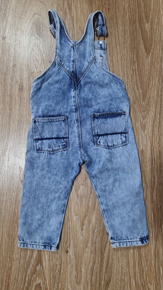 Джинсовый Комбинезон Zara 86 размер