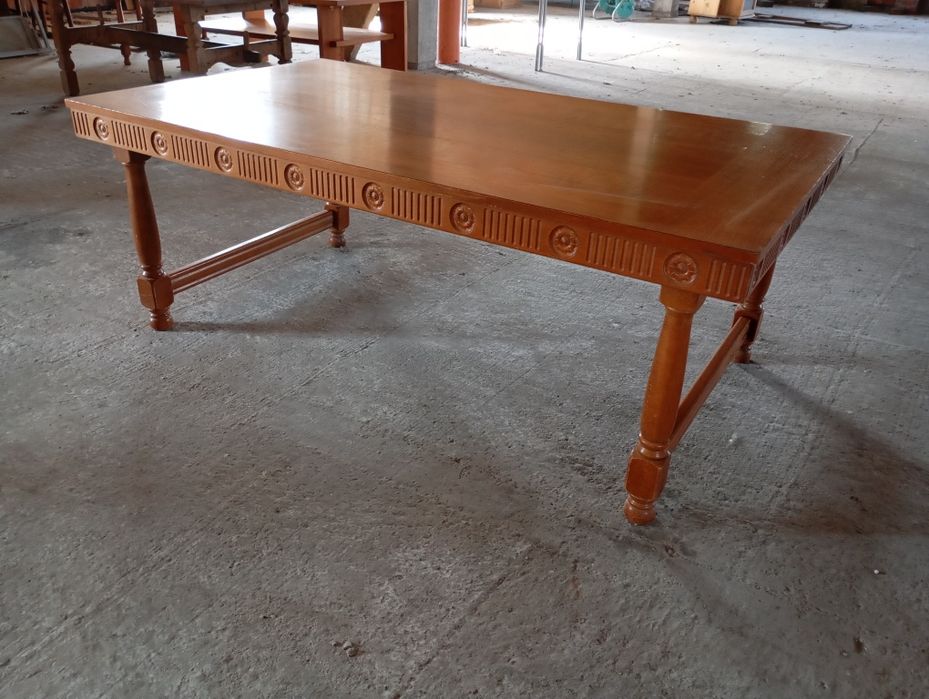 Dwie Ławy Stoliki Skandynawia lata 70te