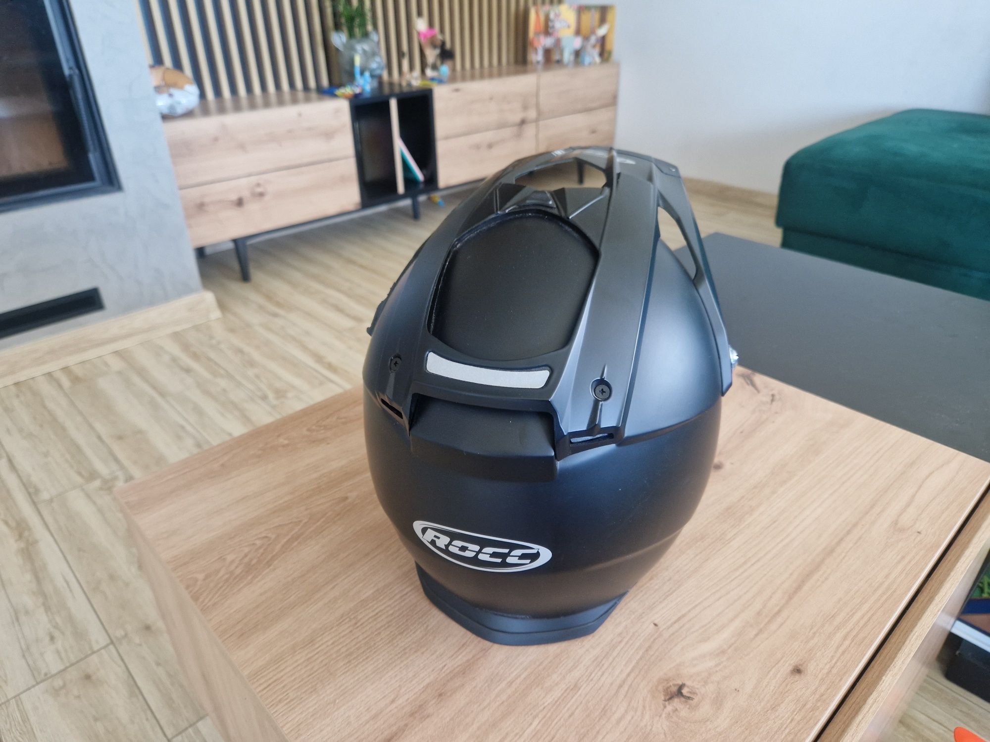 Kask motocyklowy cross na quad ROCC rozmiar L