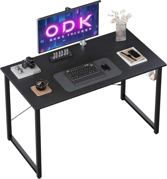 ODK Małe biurko czarne 100 × 48 × 74 cm