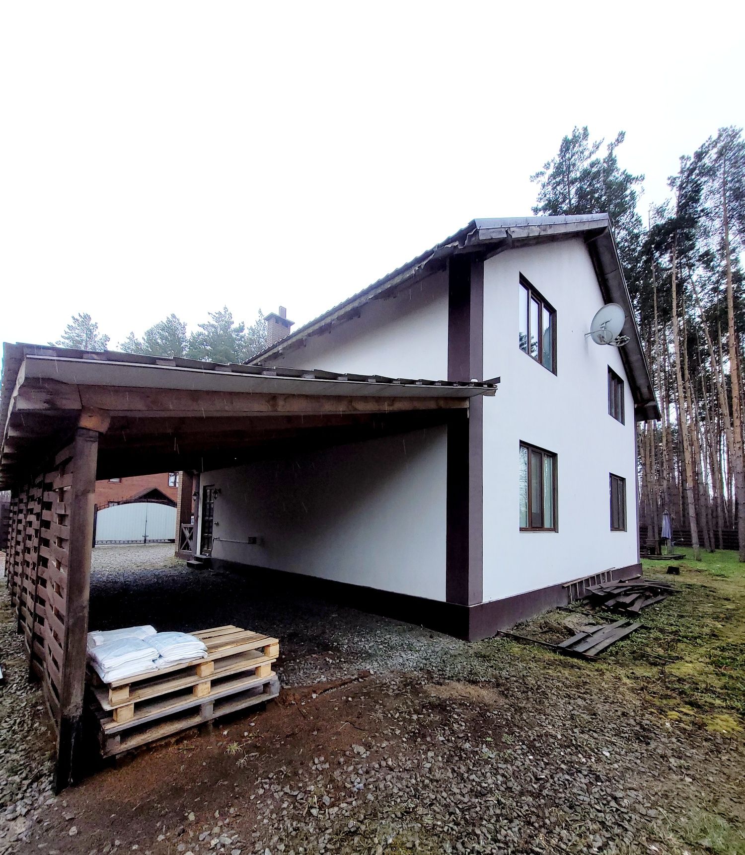 Новий Будинок з банею посеред лісу передмістя Житомира новий ремонт !!