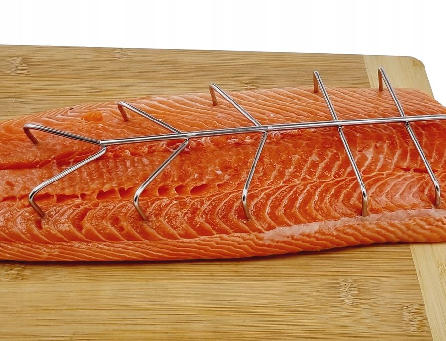 Hak Wędzarniczy Super Smoke do dużych filetów ryb 4mm Premium 33cm