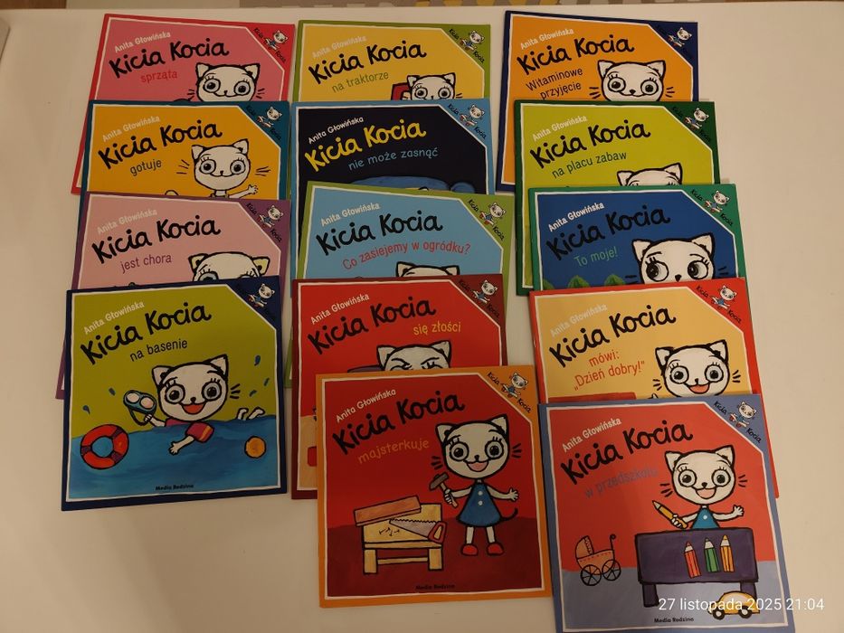 Kicia Kocia zestaw 14 książeczek