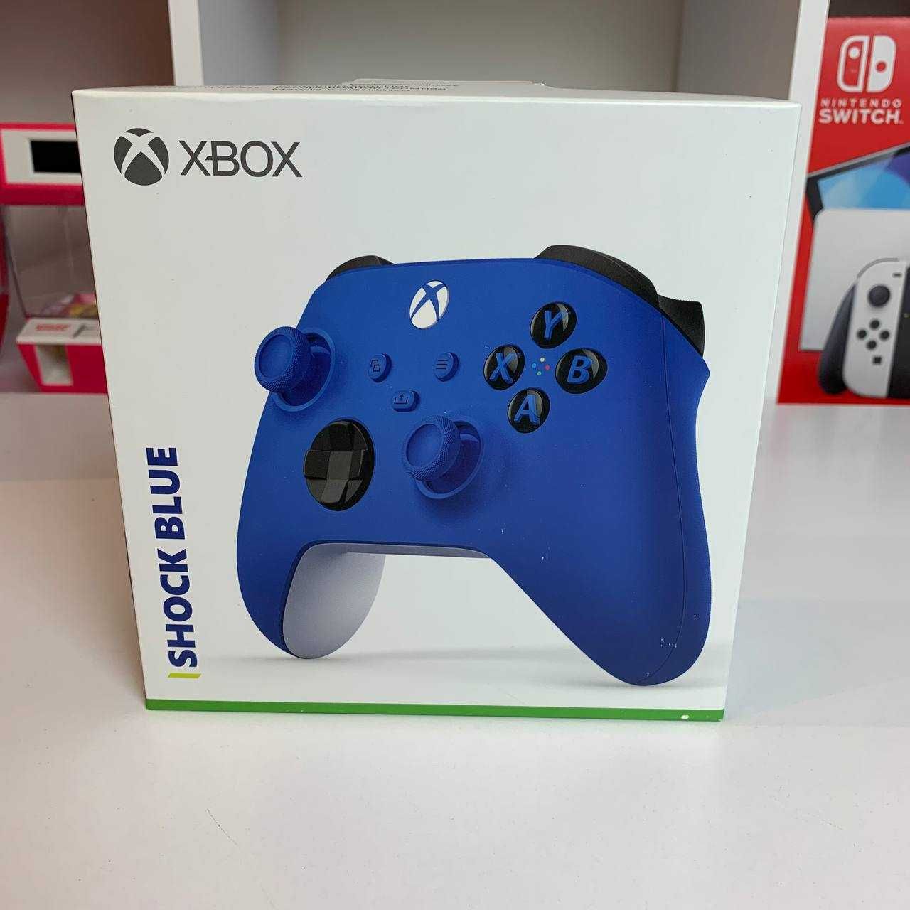 Геймпад Джойстик Бездротовий Microsoft Xbox Series Shock Blue