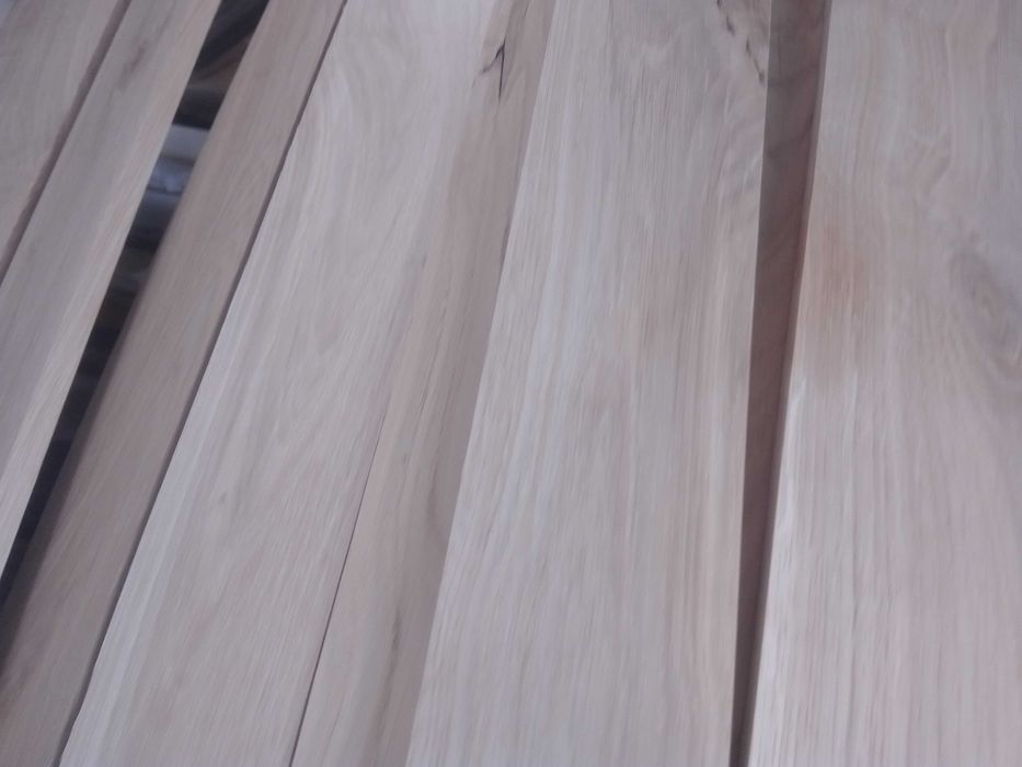 Dębowa deska 130 cm x 7 cm heblowana