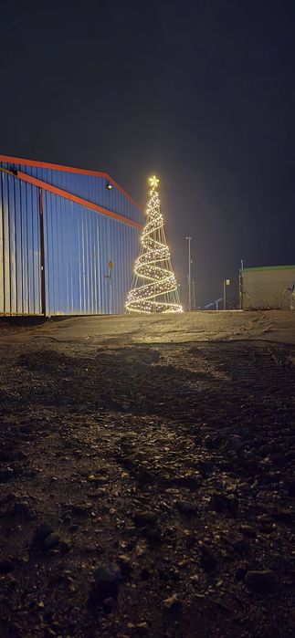 PRZEDSPRZEDAŻ !!! Metalowa choinka 3D zewnętrzna LED