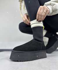 зимові ботинки UGG Classic Dipper Boot Black