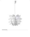 Lampa KNAPPA biała