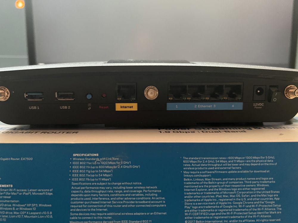 Router Linksys EA7500 v2 OpenWRT