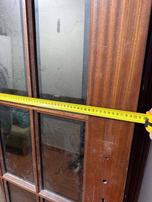 Porta com vidro como nova! 80x203