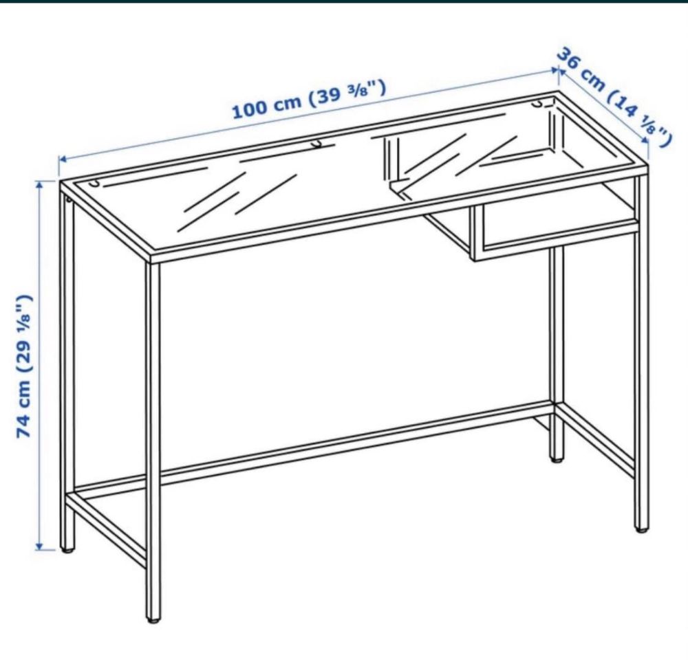 Biurko Ikea Vittsjo