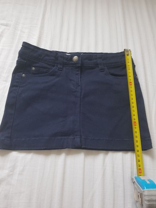 Dziewczęca spódniczka mini granatowa jak nowa