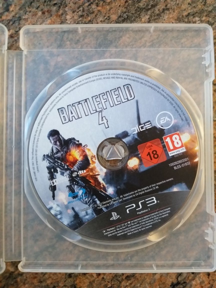 Gra Battlefield 4 PS3 Play Station 3 ps3 strzelanka FPS pudełkowa game