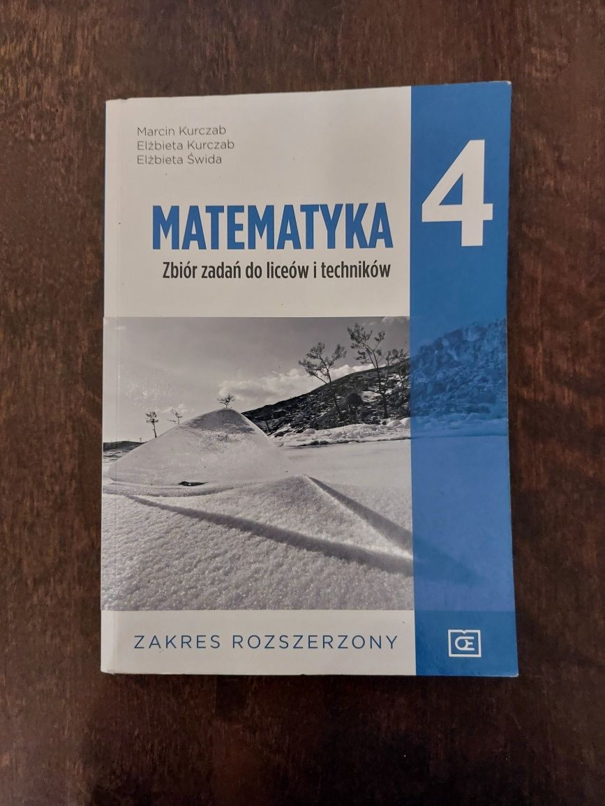 Matematyka 4 zbiór zadań poziom rozszerzony OE pazdro