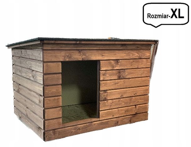 Buda Dla Psa ,ocieplona-rozm Xxl Jednospadzista Kolory