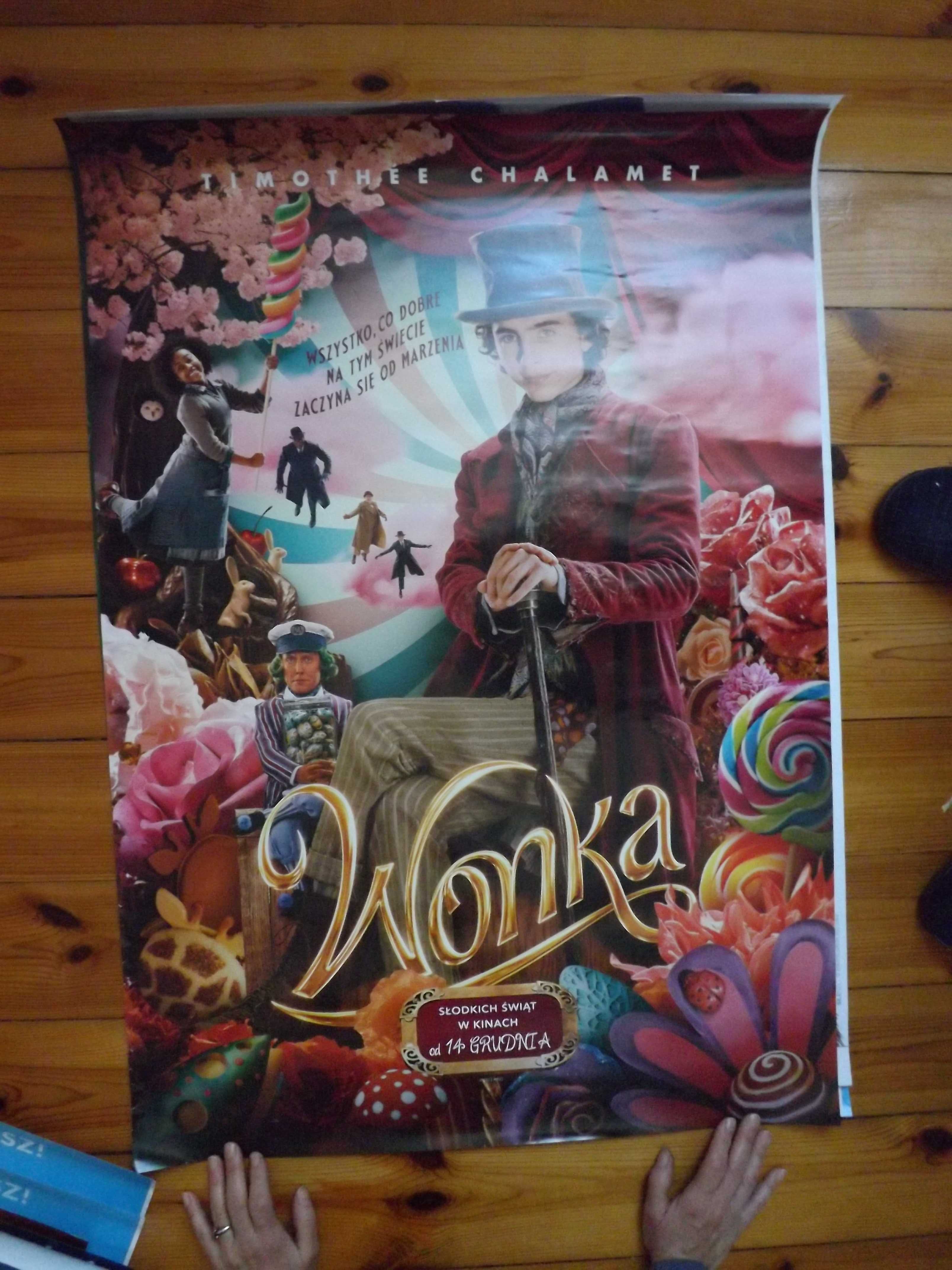 Plakaty z kina bajki filmy Sing2 i inne Wonka