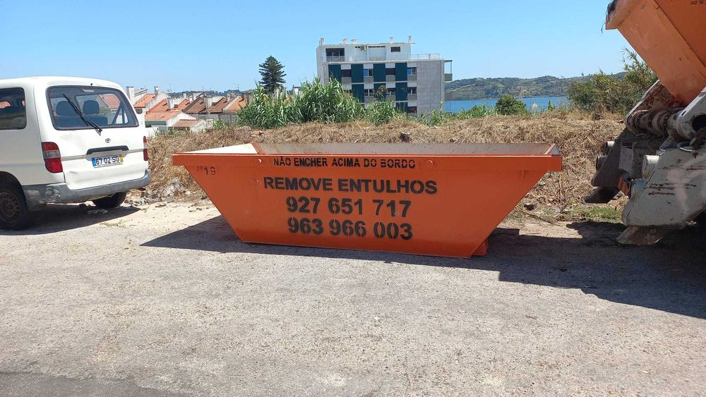 Aluguer de contentores obra RCD’s Lisboa