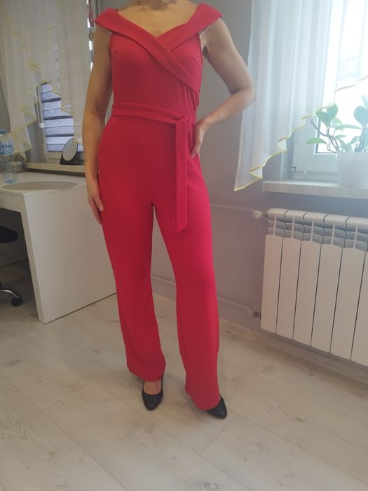 Kombinezon elegancki S czerwony