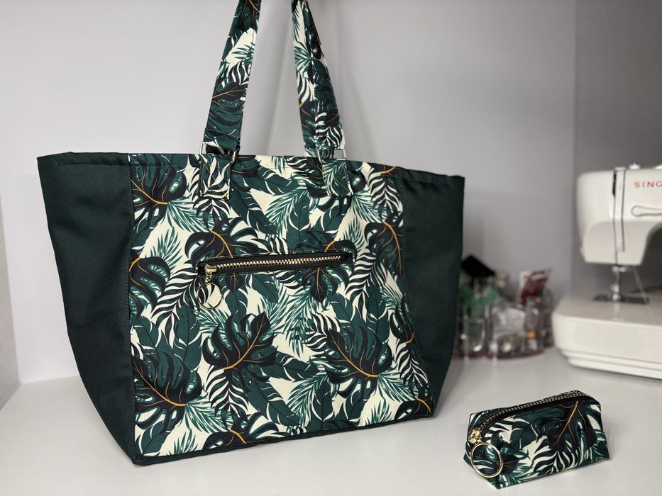 Torebka damska recznie szyta