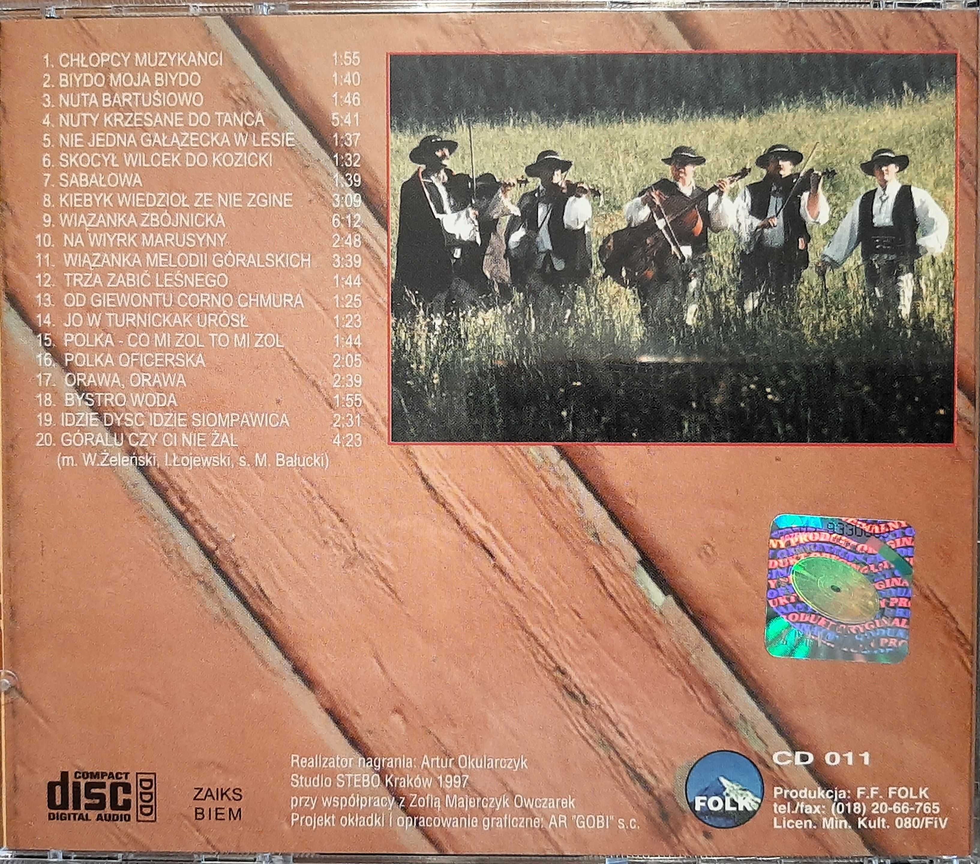 Muzyka góralska – Krywań Obrochta Czeremosz Harnasie 4CD + gratis