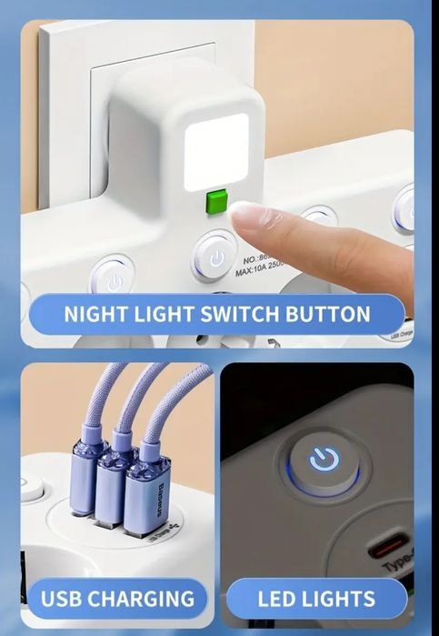 Adapter do kontaktu+ USB x 3