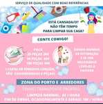 Ofereço os meus serviços de limpeza