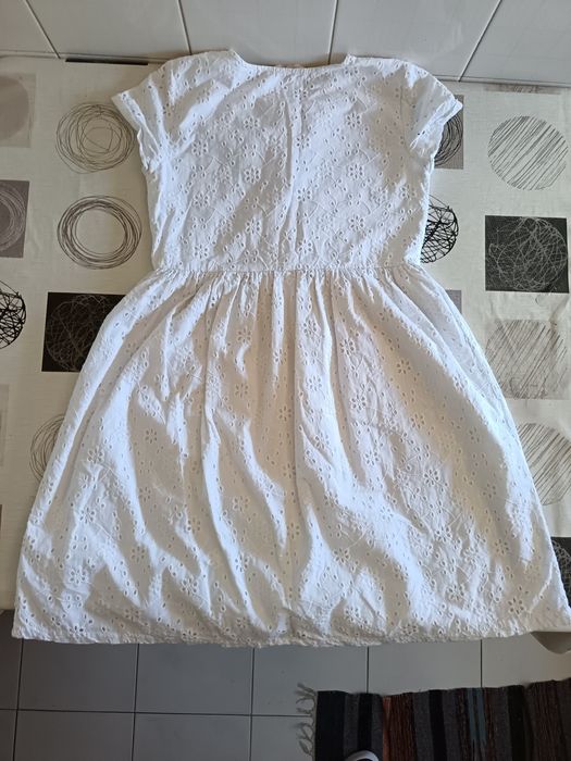 Vestido Lefties 13/14 bordado inglês