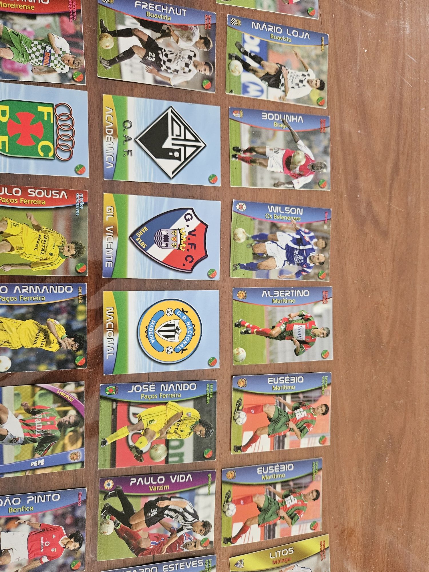 Lote cromos panino futebol 2002/2003