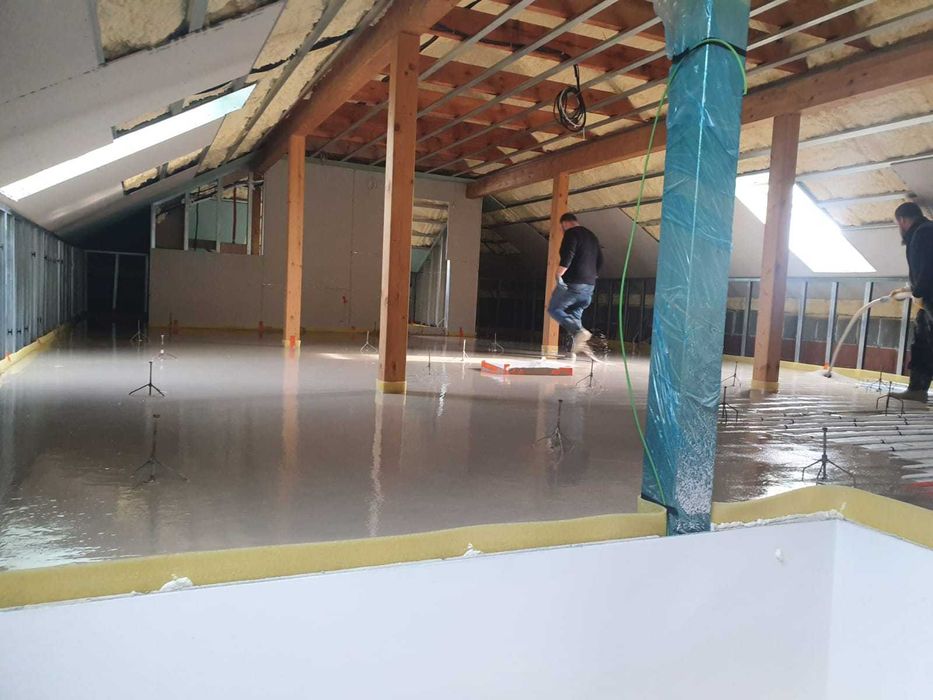 Wylewki anhydrytowe * posadzki anhydrytowe * ciepłe podłogi