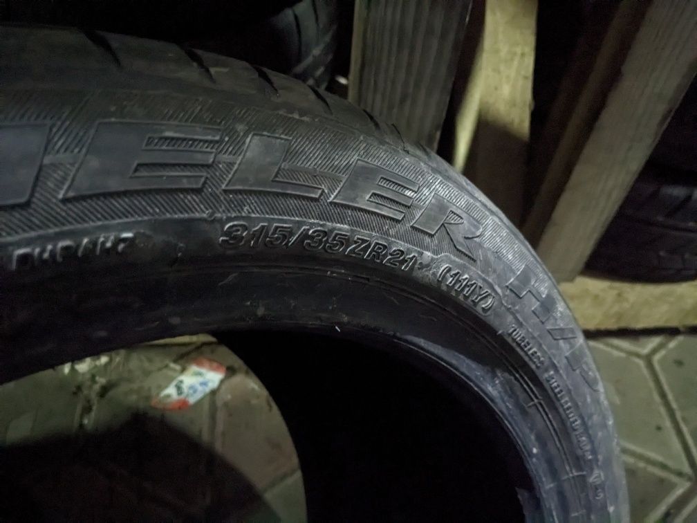 315/35R21 Bridgestone 2021 рік літо