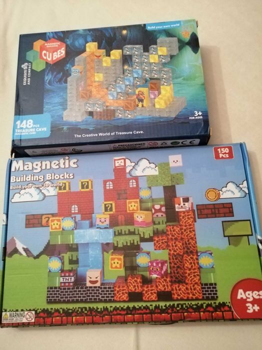 300 klocków Zestaw magnetyczne konstrukcyjne super Mario