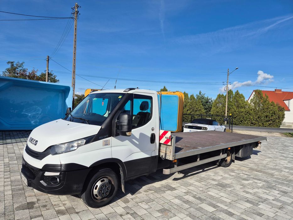 Iveco Daily 50c18 diesel 3.0 moc 180KM Salon PL platforma 6,15m