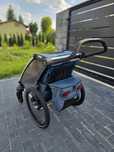 Thule chariot cross 1 - przyczepka rowerow + uchwyt na biegówkę dla w