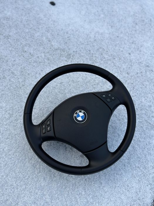 BMW E90 E91 Руль Кермо З кнопками Дорестайл під ключ Ідеальний BUMER